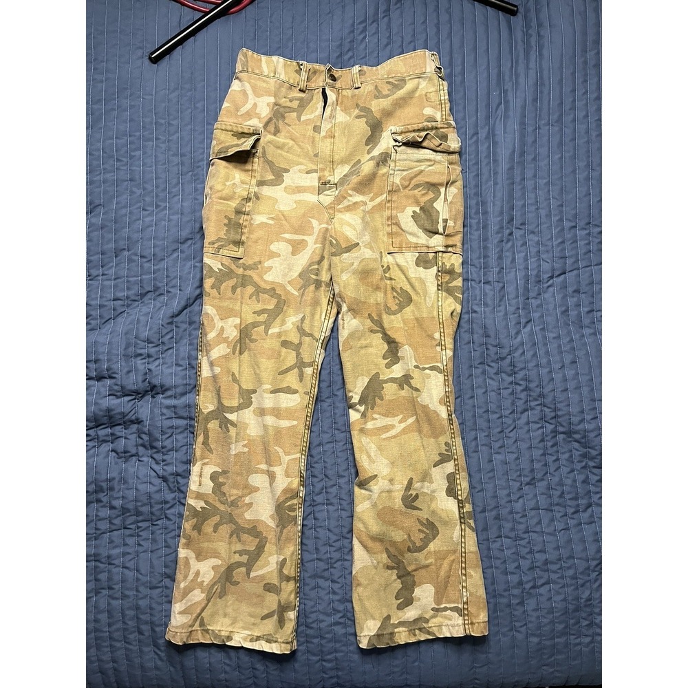 Vintage Ranger Pants Men's Size 33 Camo Reversible Camouflage Hunting Outdoors